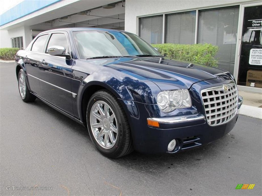 2005 300 C HEMI - Midnight Blue Pearlcoat / Dark Slate Gray/Light Graystone photo #1
