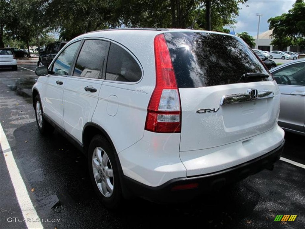 2009 CR-V EX - Taffeta White / Gray photo #3