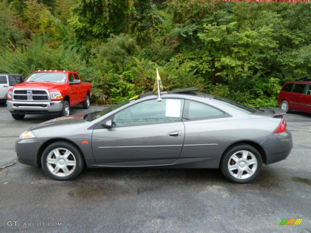 Dark Shadow Grey Metallic 2002 Mercury Cougar V6 Coupe Exterior Photo #54599507