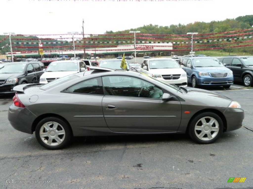 2002 Cougar V6 Coupe - Dark Shadow Grey Metallic / Dark Graphite photo #6