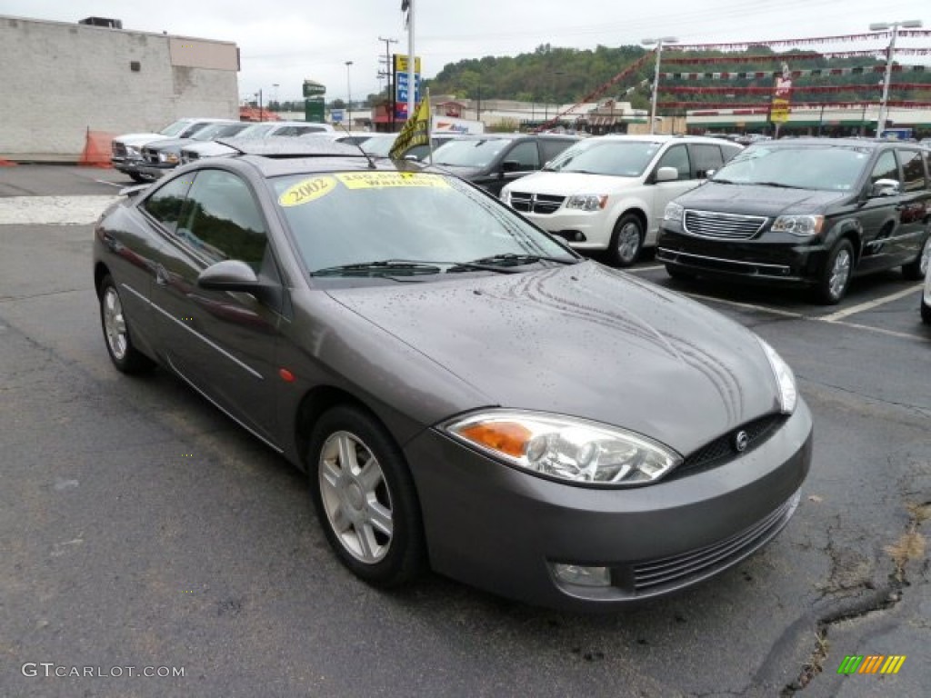 2002 Cougar V6 Coupe - Dark Shadow Grey Metallic / Dark Graphite photo #7