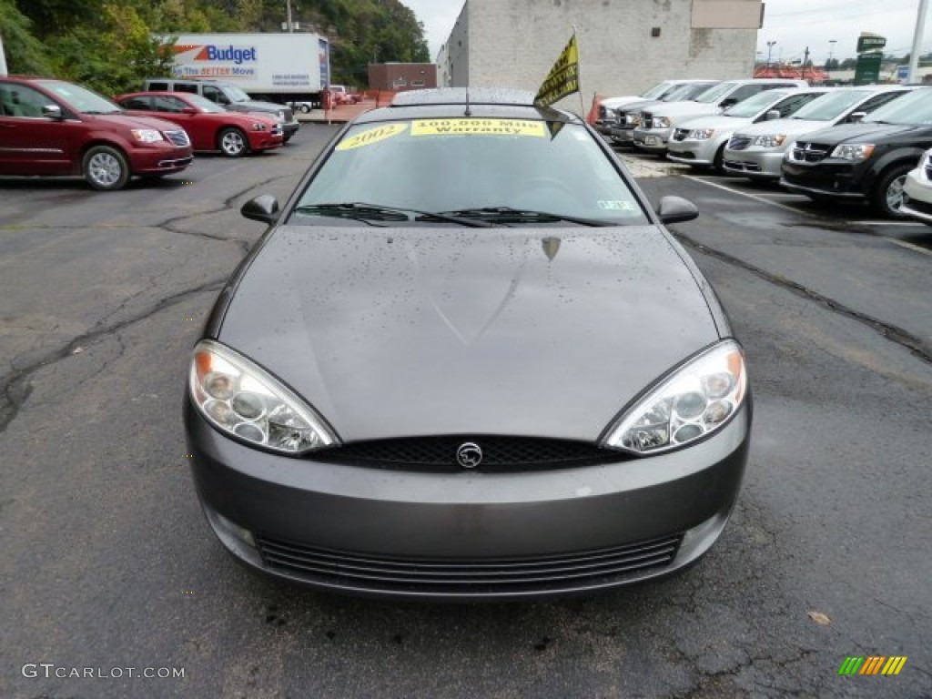 2002 Cougar V6 Coupe - Dark Shadow Grey Metallic / Dark Graphite photo #8
