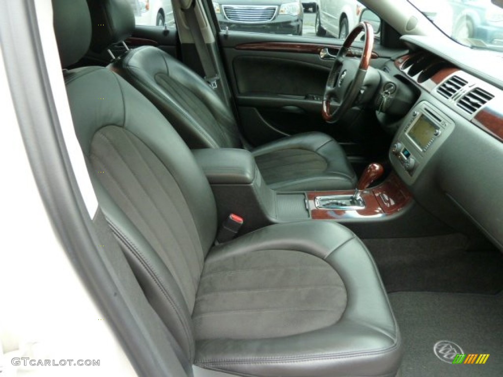 Ebony Interior 2008 Buick Lucerne Super Photo #54600209