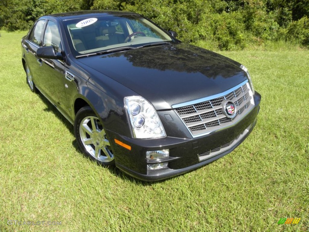 Moonstone Gray 2008 Cadillac STS V6 Exterior Photo #54600374
