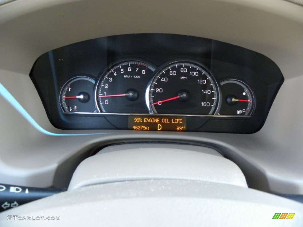 2008 Cadillac STS V6 Gauges Photo #54600575
