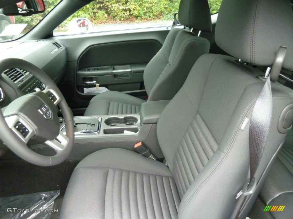 Dark Slate Gray Interior 2012 Dodge Challenger R/T Photo #54600893