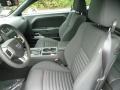 Dark Slate Gray 2012 Dodge Challenger R/T Interior Color