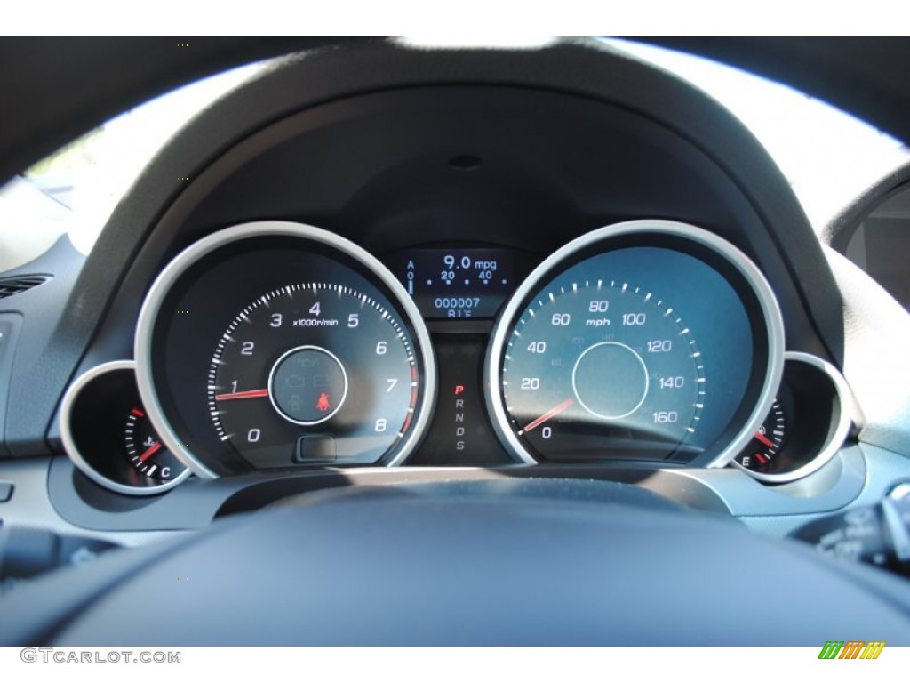 2012 Acura TL 3.5 Technology Gauges Photo #54601151