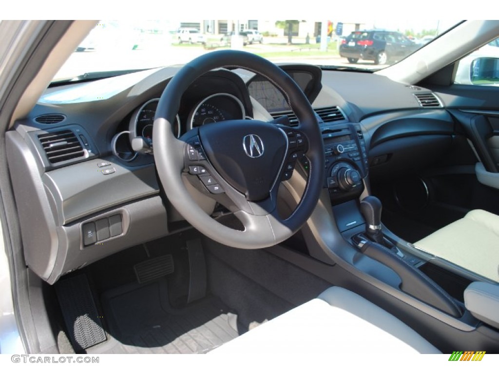 2012 Acura TL 3.7 SH-AWD Technology Taupe Dashboard Photo #54601283
