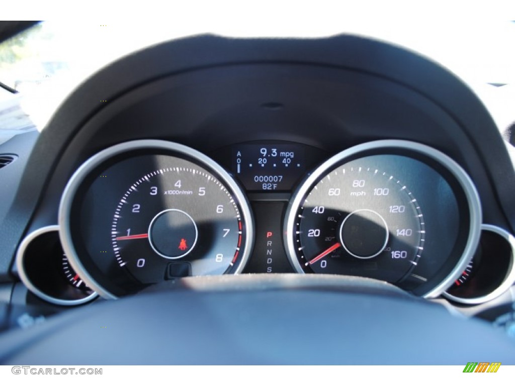 2012 Acura TL 3.7 SH-AWD Technology Gauges Photo #54601301