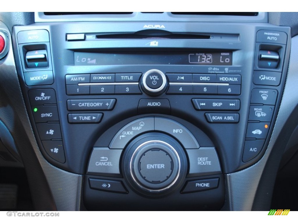 2012 Acura TL 3.7 SH-AWD Technology Controls Photo #54601319