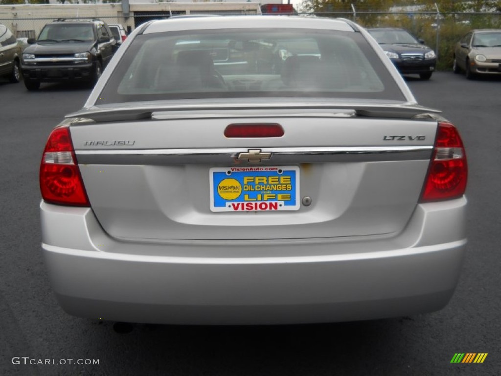 2006 Malibu LTZ Sedan - Silverstone Metallic / Ebony Black photo #17