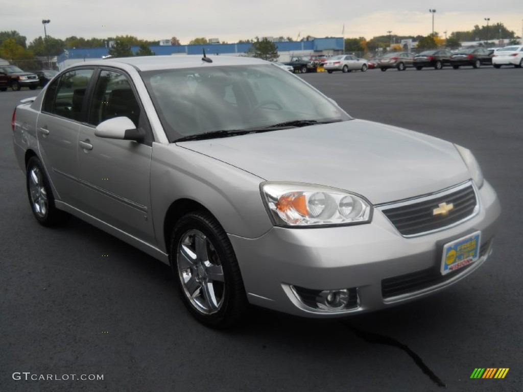 2006 Malibu LTZ Sedan - Silverstone Metallic / Ebony Black photo #19