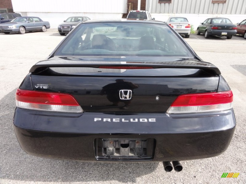 1999 Prelude Type SH - Nighthawk Black Pearl / Black photo #9