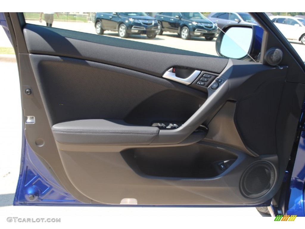 2011 Acura TSX Sedan Ebony Door Panel Photo #54601787