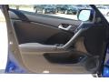 2011 Acura TSX Ebony Interior Door Panel Photo
