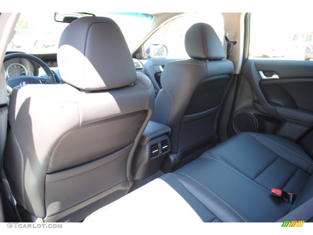 Ebony Interior 2011 Acura TSX Sedan Photo #54601814