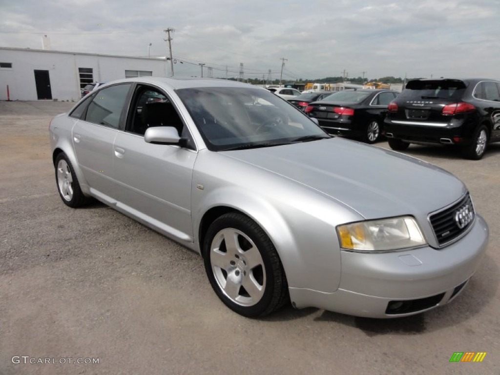 Light Silver Metallic 2001 Audi A6 4.2 quattro Sedan Exterior Photo #54602582