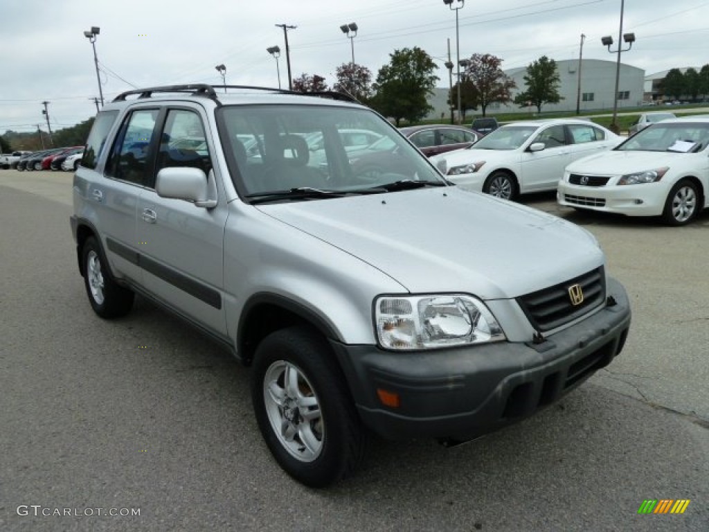 1999 CR-V EX 4WD - Sebring Silver Metallic / Charcoal photo #7