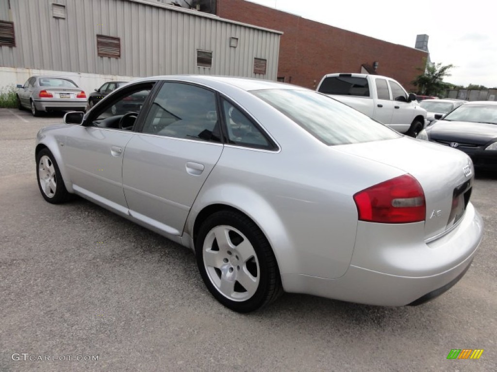 Light Silver Metallic 2001 Audi A6 4.2 quattro Sedan Exterior Photo #54602633