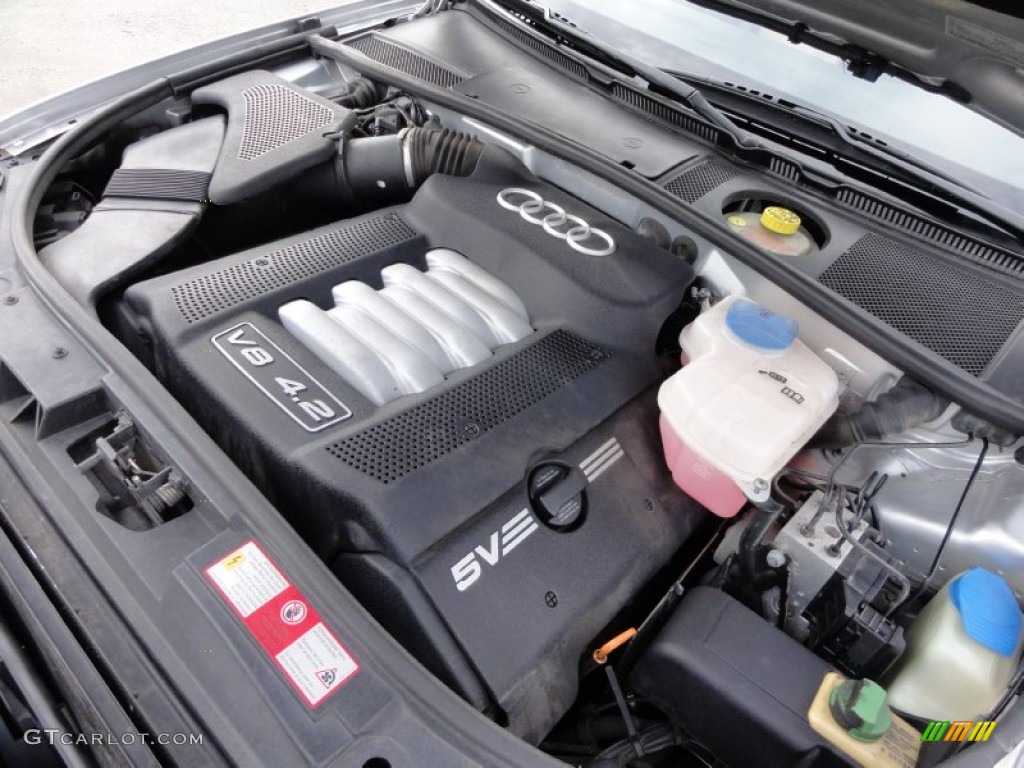 2001 Audi A6 4.2 quattro Sedan 4.2 Liter DOHC 40-Valve V8 Engine Photo #54602872