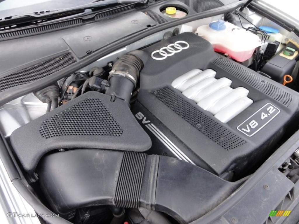 2001 Audi A6 4.2 quattro Sedan 4.2 Liter DOHC 40-Valve V8 Engine Photo #54602882