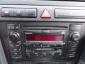 2001 Audi A6 Tungsten Grey Interior Audio System Photo