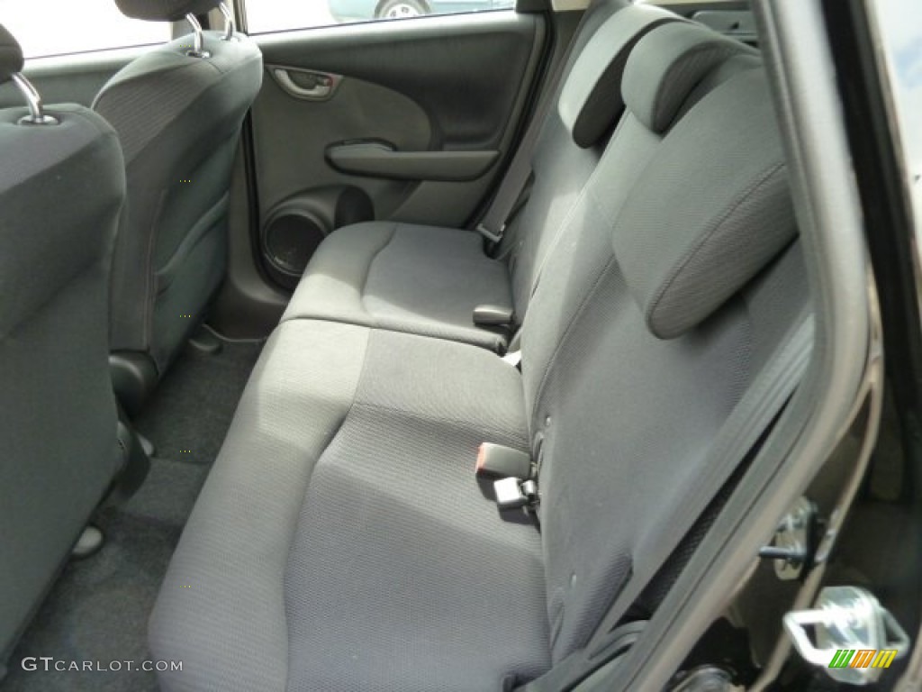 Black Interior 2012 Honda Fit Sport Photo #54603545