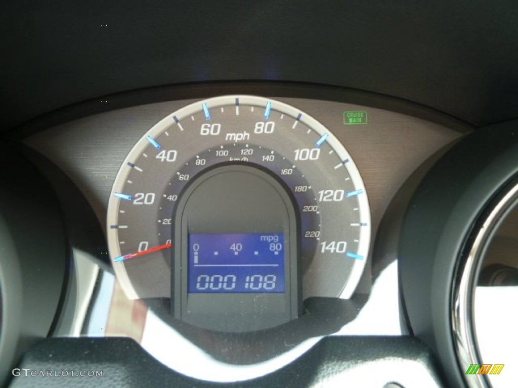2012 Honda Fit Sport Gauges Photo #54603623