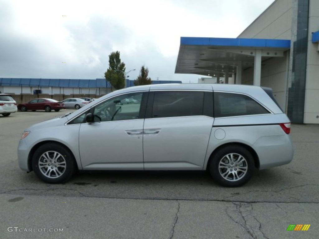 Alabaster Silver Metallic 2012 Honda Odyssey EX Exterior Photo #54604031