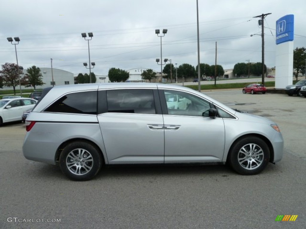 Alabaster Silver Metallic 2012 Honda Odyssey EX Exterior Photo #54604064