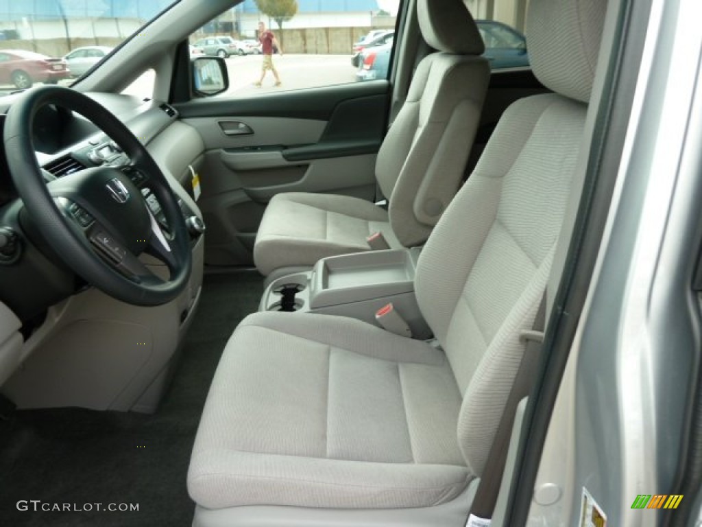 Gray Interior 2012 Honda Odyssey EX Photo #54604100