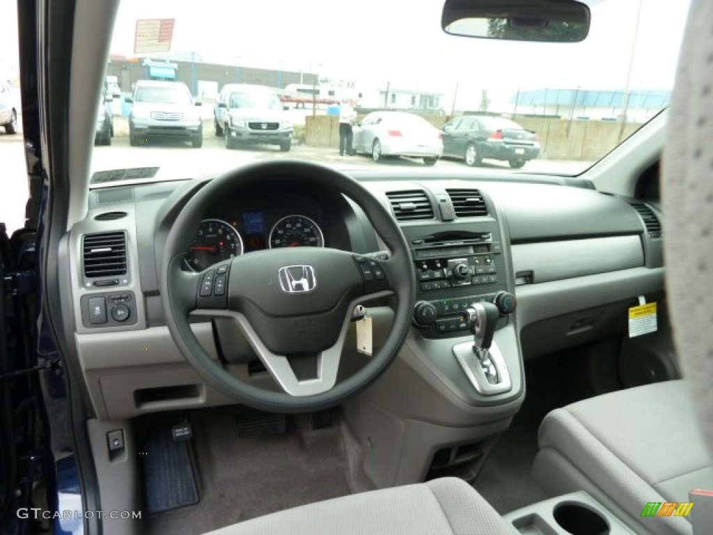 2011 Honda CR-V EX 4WD Gray Dashboard Photo #54604658