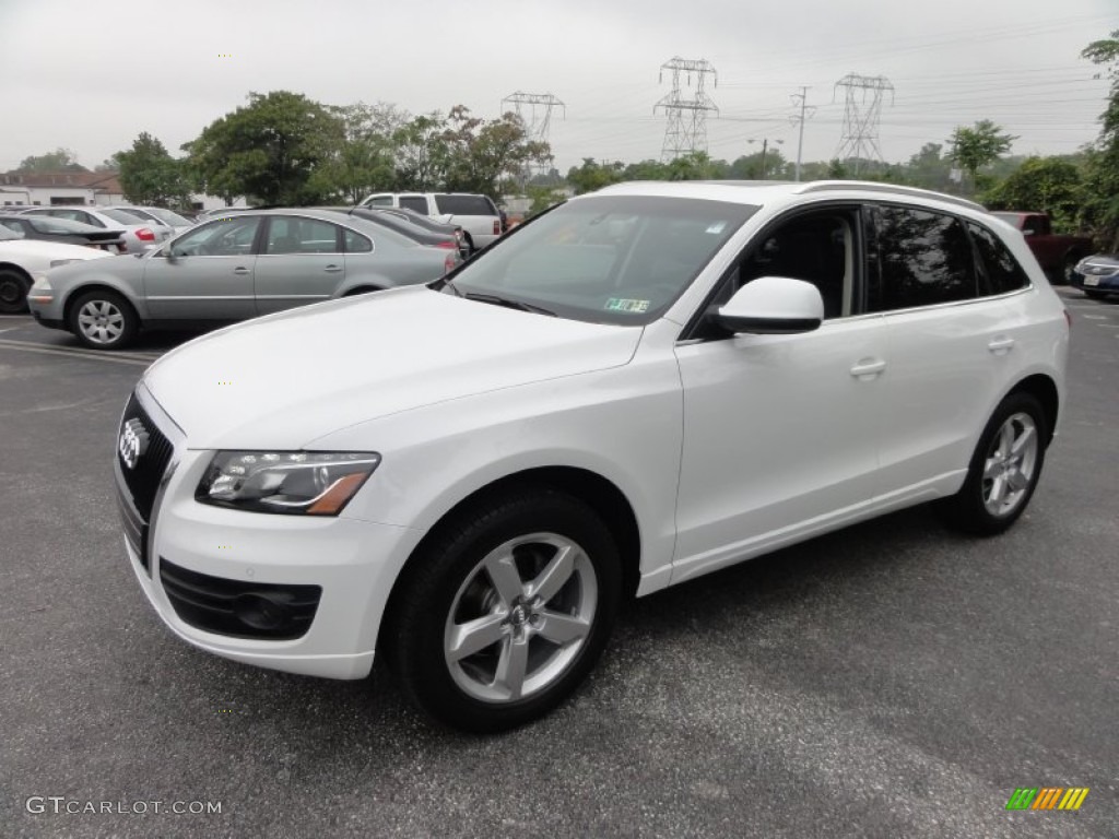 Ibis White 2009 Audi Q5 3.2 Premium quattro Exterior Photo #54604754