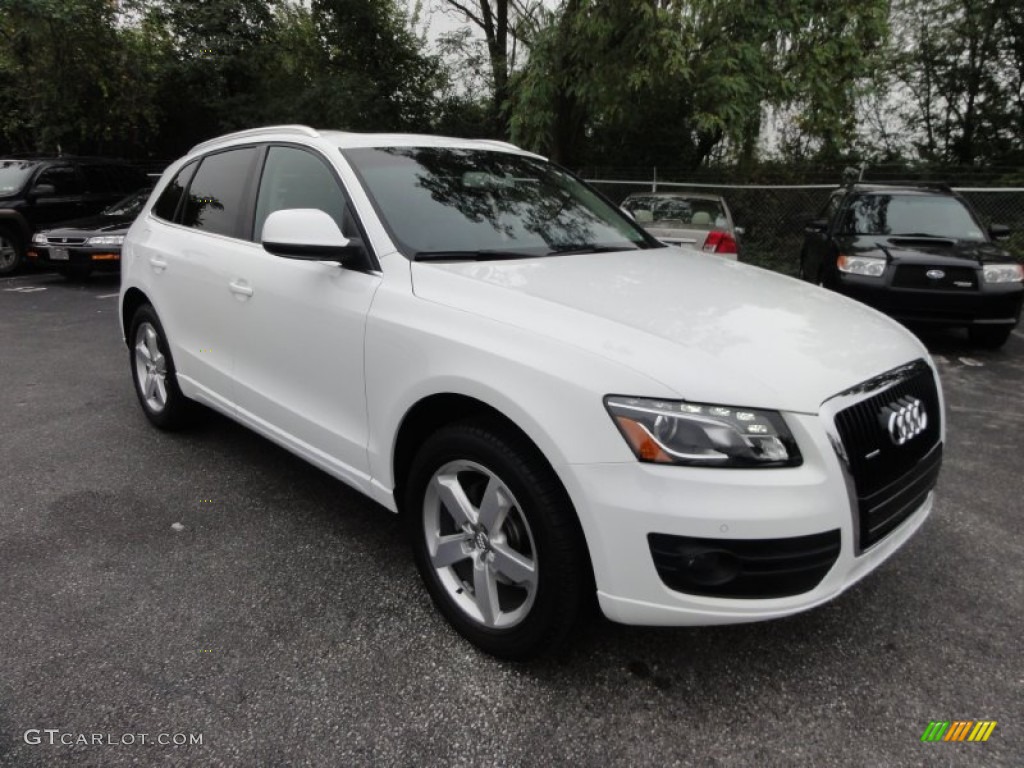 Ibis White 2009 Audi Q5 3.2 Premium quattro Exterior Photo #54604775
