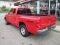 2005 Flame Red Dodge Dakota ST Club Cab 4x4  photo #3