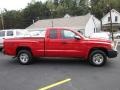 Flame Red 2005 Dodge Dakota ST Club Cab 4x4 Exterior