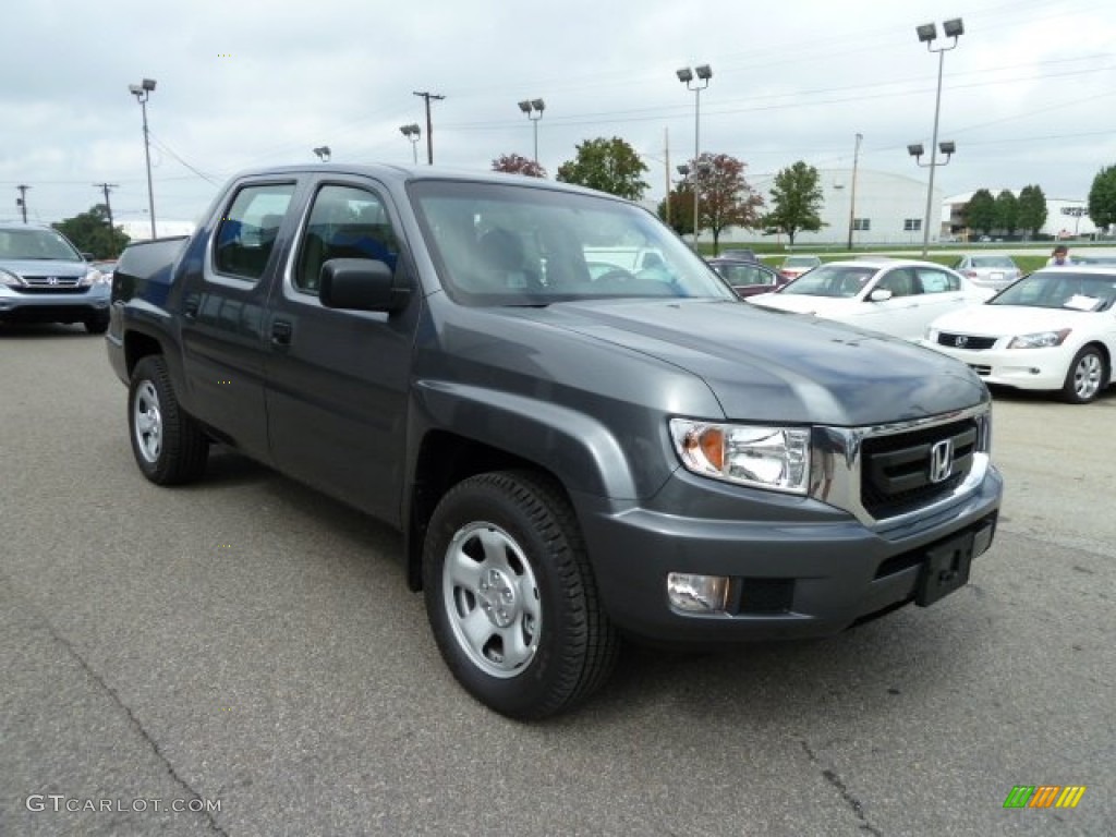 Polished Metal Metallic 2011 Honda Ridgeline RT Exterior Photo #54604955
