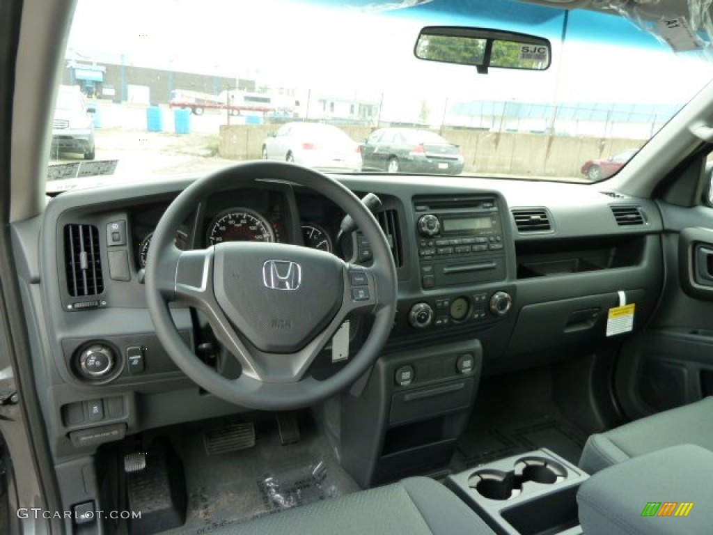 2011 Honda Ridgeline RT Black Dashboard Photo #54604997