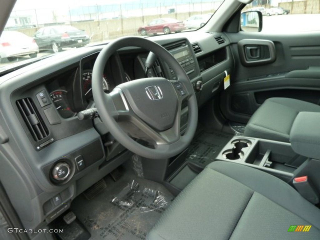 Black Interior 2011 Honda Ridgeline RT Photo #54605024