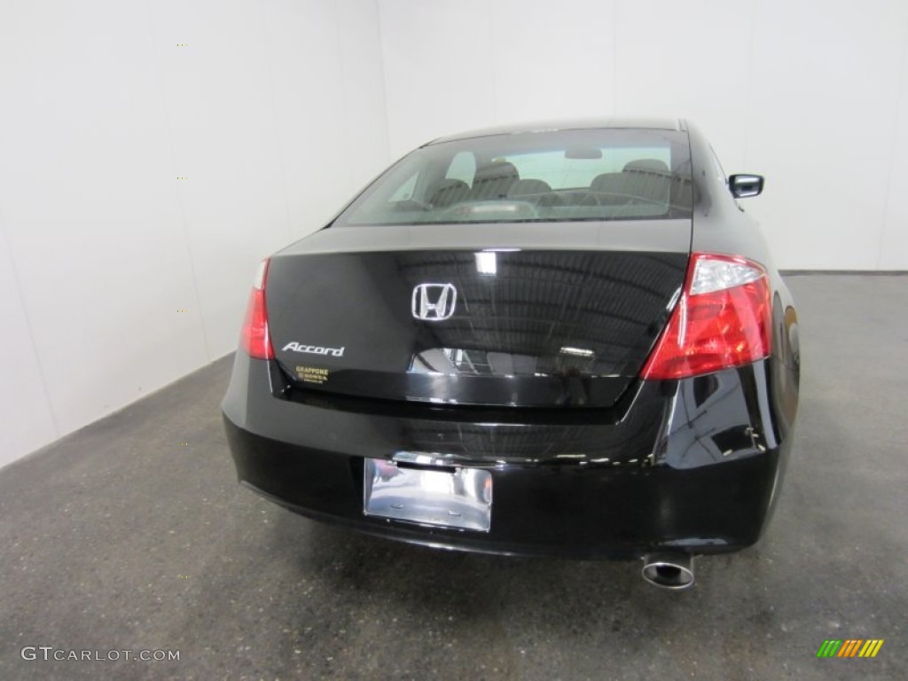 2009 Accord EX Coupe - Crystal Black Pearl / Black photo #10