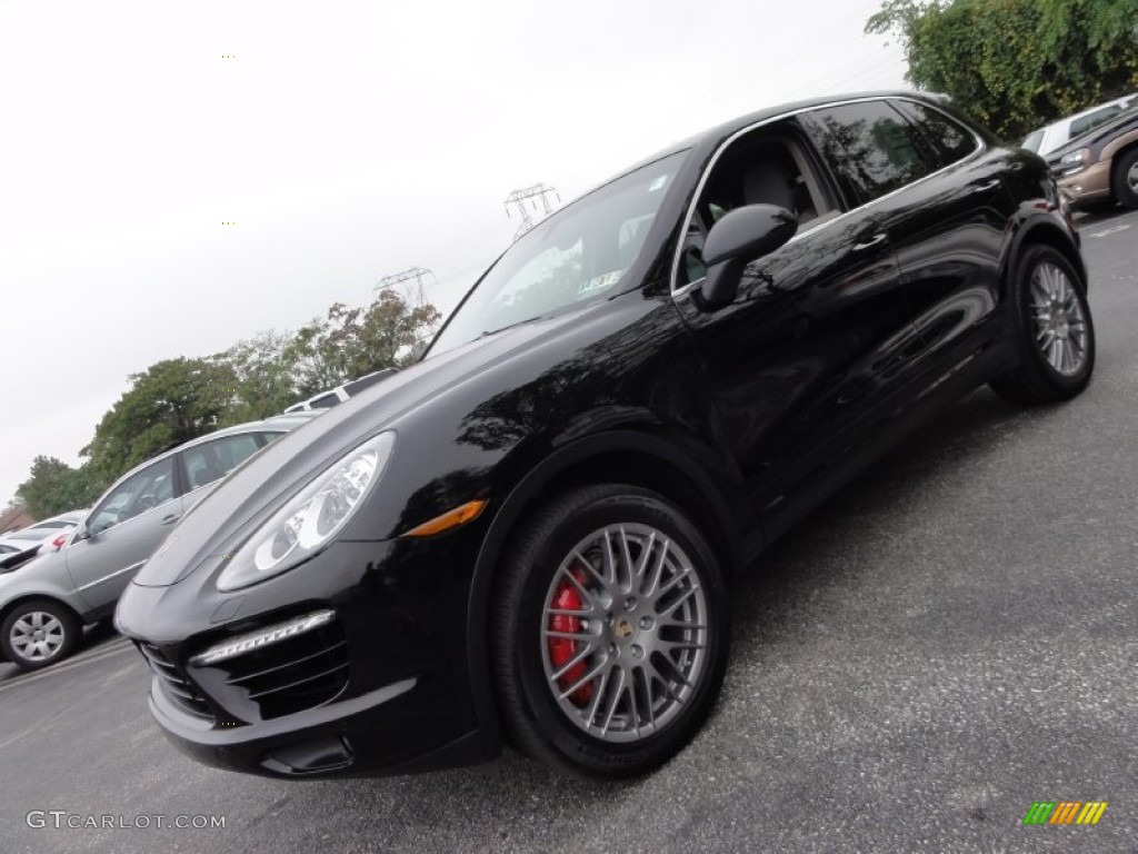 Black 2011 Porsche Cayenne Turbo Exterior Photo #54605156