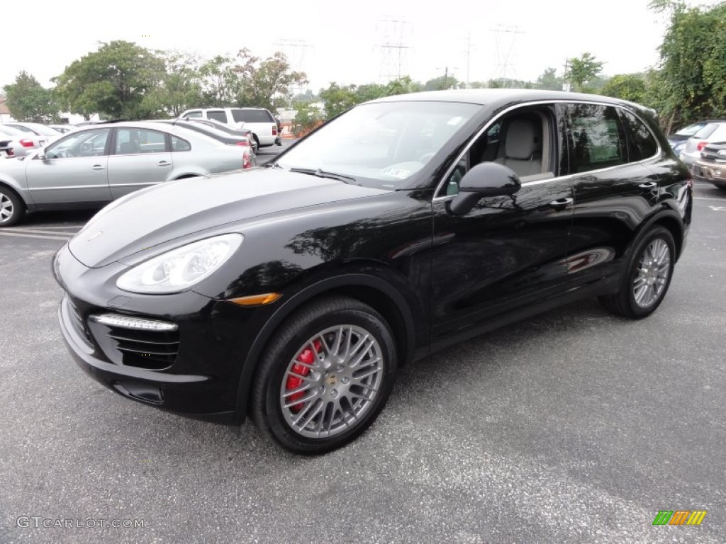 Black 2011 Porsche Cayenne Turbo Exterior Photo #54605165