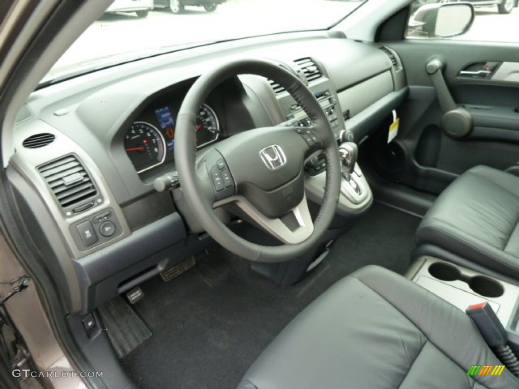 Black Interior 2011 Honda CR-V EX-L 4WD Photo #54605207
