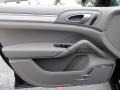 Platinum Grey 2011 Porsche Cayenne Turbo Door Panel