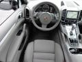 Platinum Grey 2011 Porsche Cayenne Turbo Steering Wheel