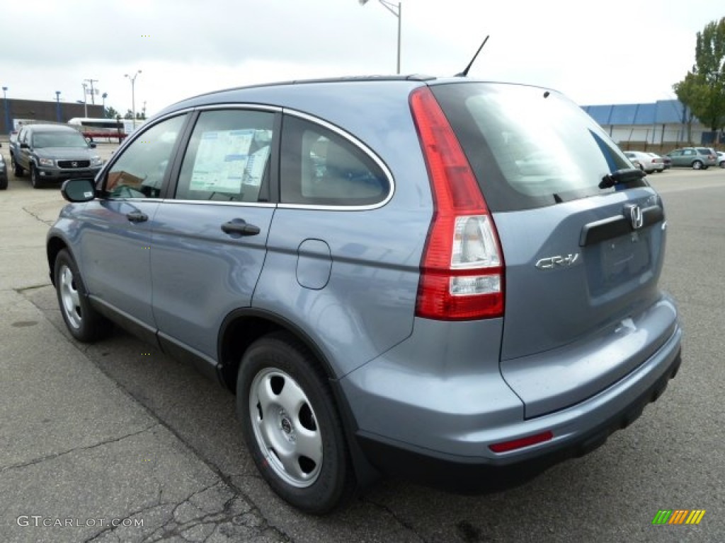 Glacier Blue Metallic 2011 Honda CR-V LX 4WD Exterior Photo #54605602