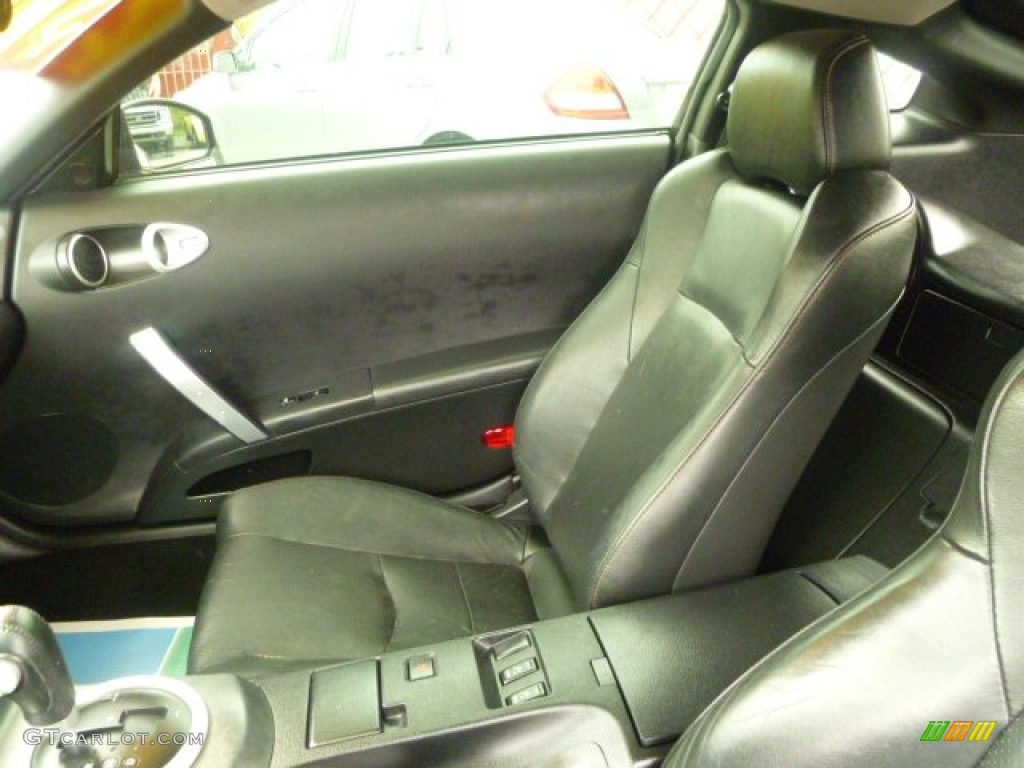 2003 350Z Touring Coupe - Brickyard / Charcoal photo #18