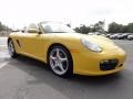 2006 Speed Yellow Porsche Boxster S  photo #5