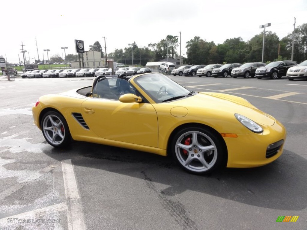 Speed Yellow 2006 Porsche Boxster S Exterior Photo #54605970
